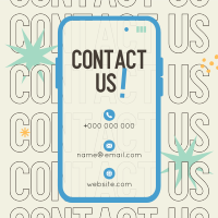 Contact Our Business Instagram Post Design