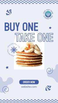 Pancake Day Promo Instagram Story Design
