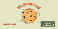 Cookie Day Illustration Twitter post Image Preview