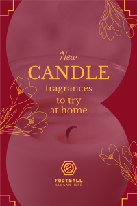 Handmade Candle Shop Pinterest Pin Image Preview