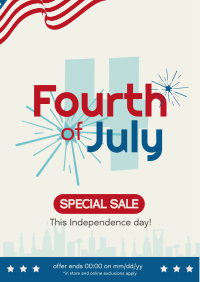 Fourth of July Promo Flyer Image Preview
