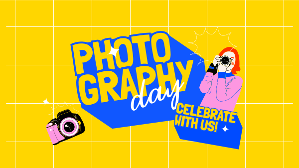Photography Day Celebration Facebook Event Cover Design Image Preview