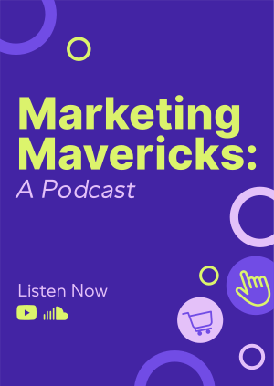 Digital Marketing Podcast Poster Image Preview