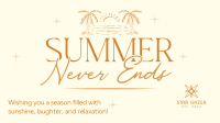 Summer Never Ends Facebook Event Cover Image Preview