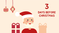 Santa Christmas Countdown Facebook Event Cover Design