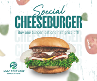 Special Cheeseburger Deal Facebook post Image Preview
