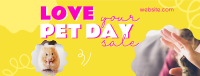 Love Your Pet Day Sale Facebook Cover Image Preview