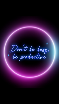 Be Productive TikTok video Image Preview