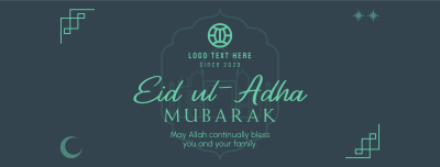 Blessed Eid ul-Adha Facebook cover Image Preview