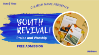 Church Youth Revival Facebook event cover Image Preview