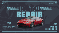 Auto Repair Service Animation Image Preview