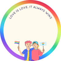 Love is Love LinkedIn Profile Picture Image Preview