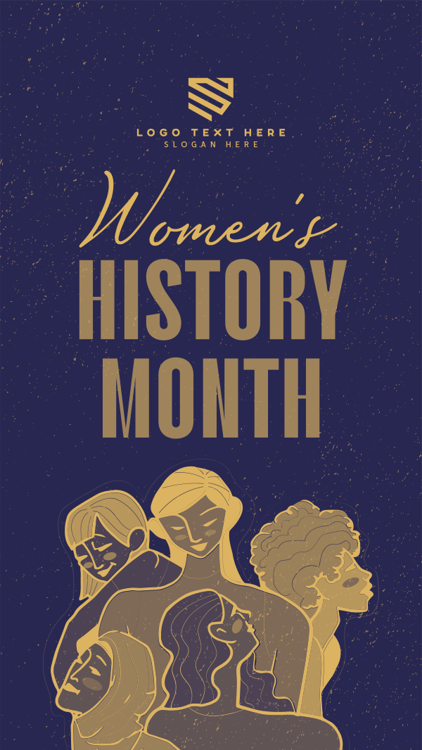Women's History Month March Instagram Story Design