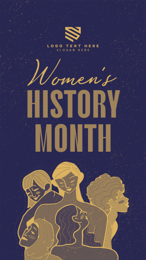 Women's History Month March Instagram story Image Preview