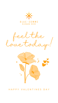 Feel the Love Instagram story Image Preview
