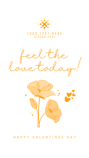 Feel the Love Instagram story Image Preview
