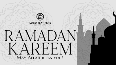 Blessed Ramadan Facebook event cover Image Preview