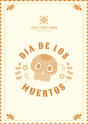 Day of The Dead Flyer Image Preview