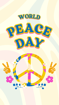 Hippie Peace Instagram reel Image Preview