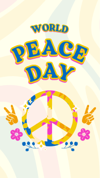 Hippie Peace Instagram Reel Image Preview