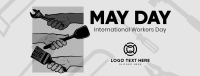 Hand in Hand on May Day Facebook cover Image Preview