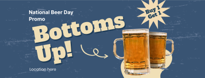 Bottoms Up Facebook cover Image Preview