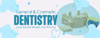 General & Cosmetic Dentistry Facebook Cover Design