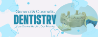 General & Cosmetic Dentistry Facebook cover Image Preview