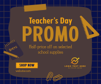Teacher's Day Deals Facebook post Image Preview