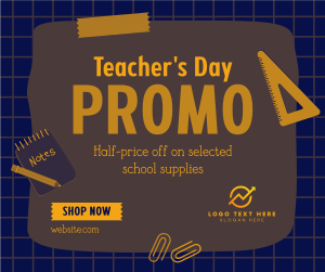 Teacher's Day Deals Facebook post Image Preview