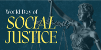 World Day of Social Justice Twitter post Image Preview