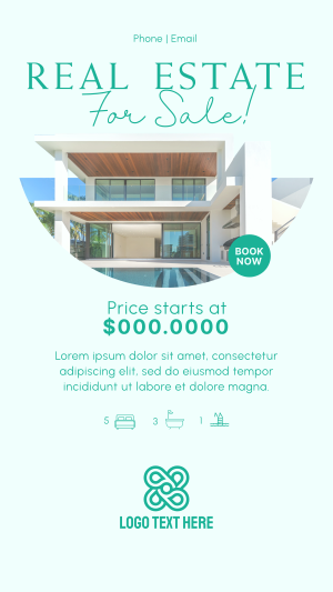 Modern Realty Sale Instagram story Image Preview