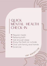 Mental Health Check Flyer Image Preview
