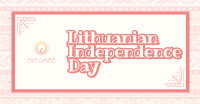 Folk Lithuanian Independence Day Facebook Ad Image Preview