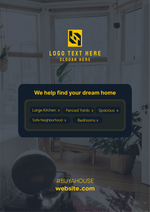 What's Your Dream Home Flyer Image Preview