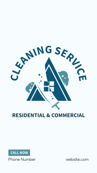 House Cleaning Service Facebook Story Design