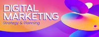 Digital Marketing Strategy Facebook cover Image Preview