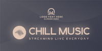 Chill Vibes Twitter Post Design