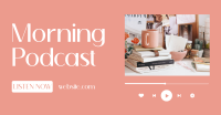 Morning Podcast Facebook Ad Design