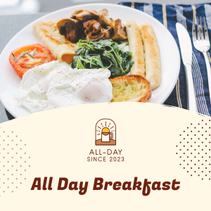 All Day Breakfast Instagram Post Image Preview