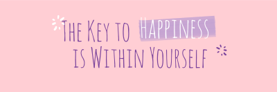Key To Happiness Twitter header (cover)