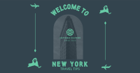 New York Travel  Facebook Ad Design