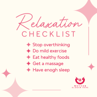 Healthy Checklist Instagram post Image Preview