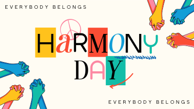 Fun Harmony Day Facebook event cover Image Preview