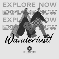 Quirky Wanderlust T-shirt Preview