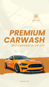 Premium Carwash Facebook Story Design