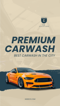 Premium Carwash Facebook story Image Preview