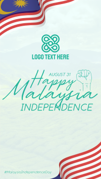 Malaysia National Day Celebrate TikTok video Image Preview