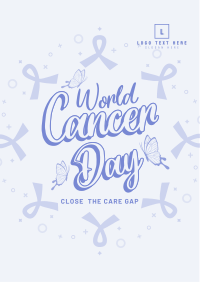 World Cancer Reminder Flyer Image Preview