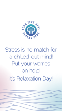 Wavy Relaxation Day TikTok video Image Preview